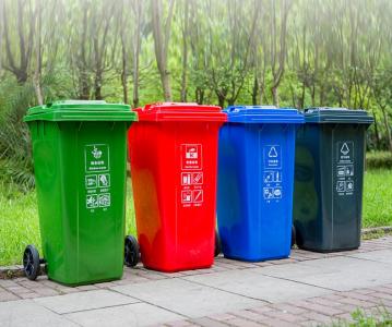 240L环卫塑料垃圾桶